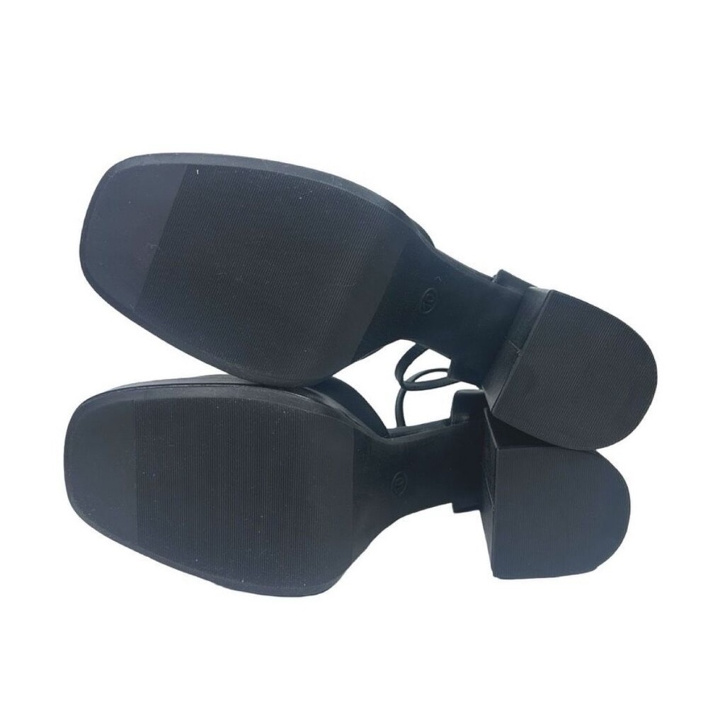 NWT Wild Fable Bianca Platform Block Chunky
Heels Size 10 - Black - Picture 8 of 8